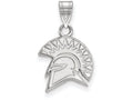 LogoArt Sterling Silver San Jose State University Small Pendant Necklace