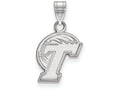 LogoArt Sterling Silver Tulane University Small Pendant Necklace
