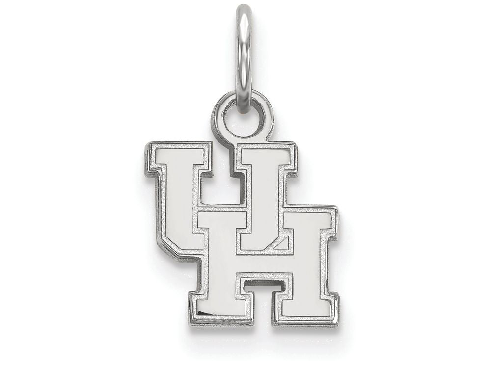 LogoArt Sterling Silver University Of Houston Xs Pendant Necklace