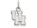 LogoArt Sterling Silver University Of Houston Xs Pendant Necklace