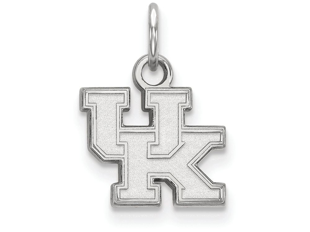 LogoArt Sterling Silver University Of Kentucky Xs Pendant Necklace