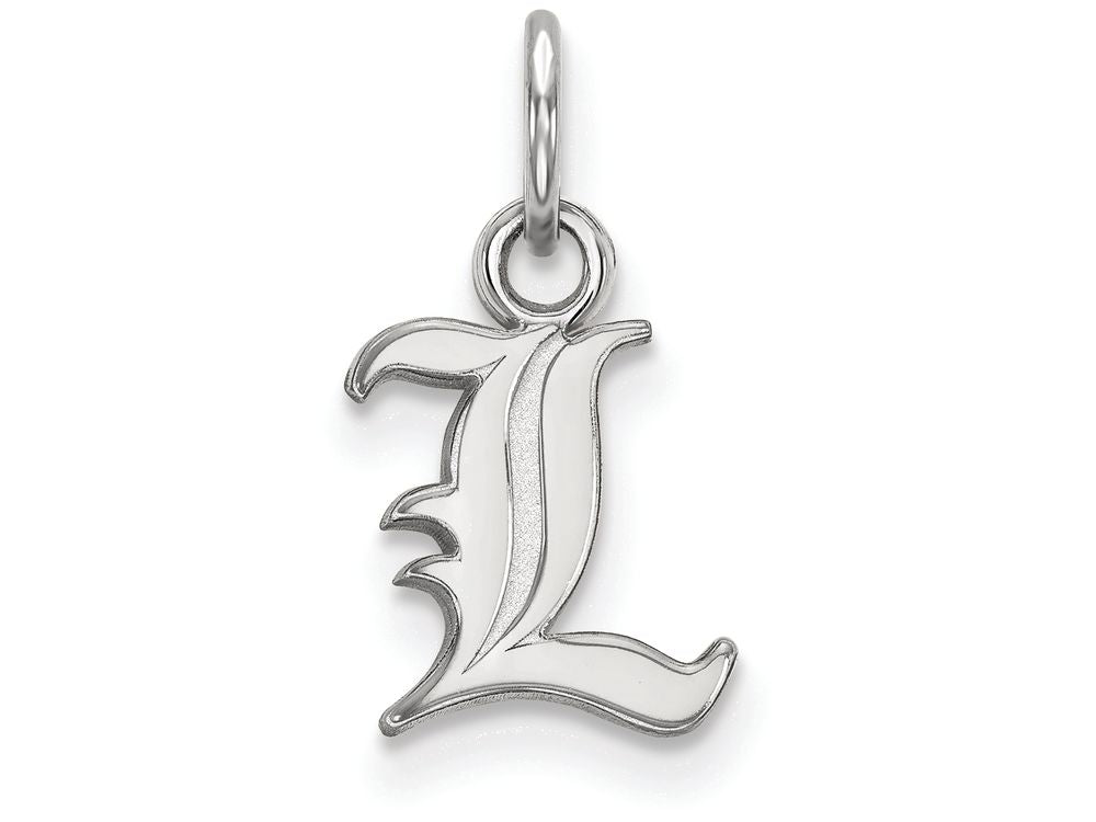 LogoArt Sterling Silver University Of Louisville Xs Pendant Necklace