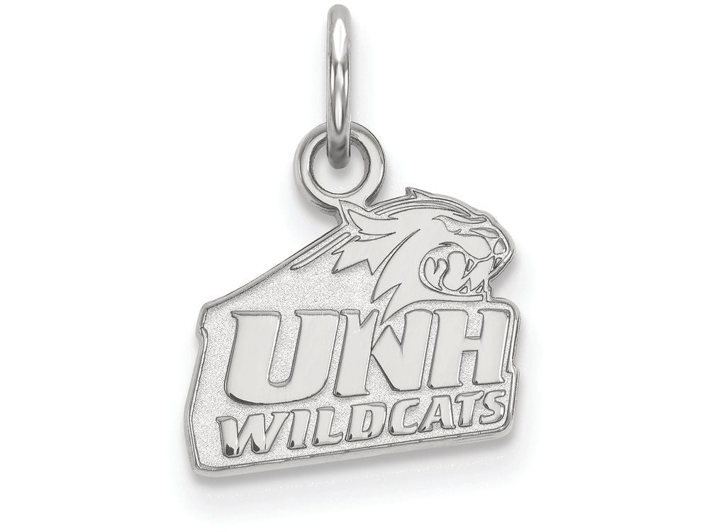 LogoArt Sterling Silver University Of New Hampshire Xs Pendant Necklace