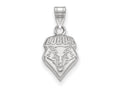LogoArt Sterling Silver University Of New Mexico Small Pendant Necklace