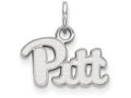 LogoArt Sterling Silver University Of Pittsburgh Xs Pendant Necklace