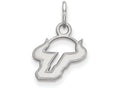 LogoArt Sterling Silver University Of South Florida Xs Pendant Necklace