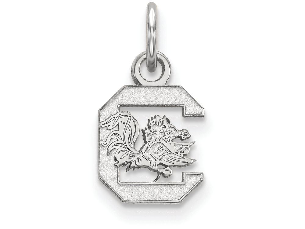 LogoArt Sterling Silver University Of South Carolina Xs Pendant Necklace