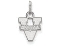 LogoArt Sterling Silver University Of Virginia Xs Pendant Necklace