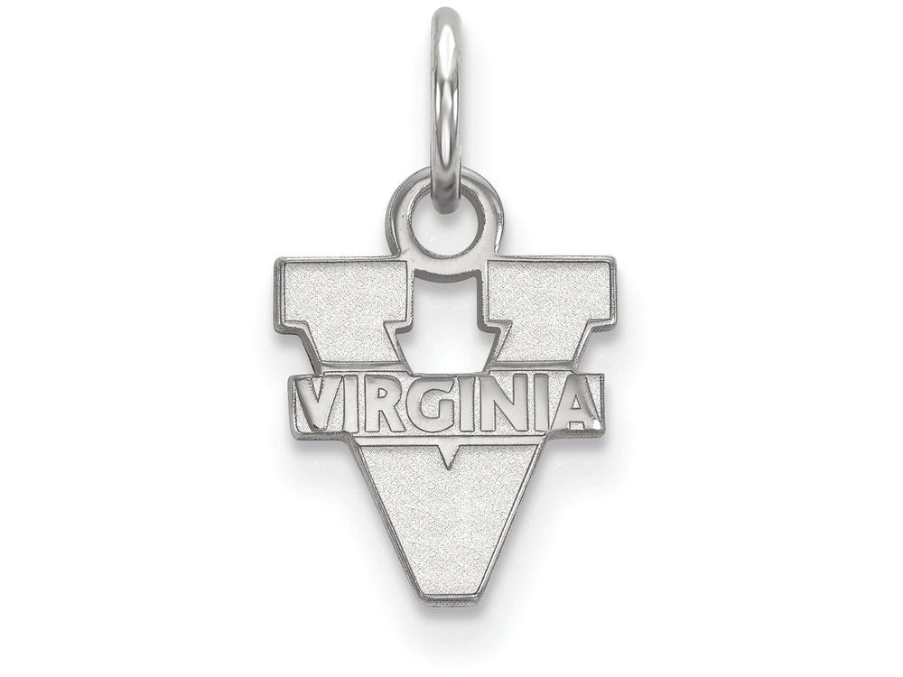 LogoArt Sterling Silver University Of Virginia Xs Pendant Necklace