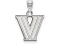 LogoArt Sterling Silver Villanova University Small Pendant Necklace