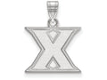 LogoArt Sterling Silver Xavier University Small Pendant Necklace