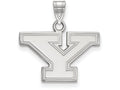 LogoArt Sterling Silver Youngstown State University Small Pendant Necklace