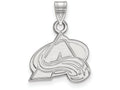 LogoArt Sterling Silver Colorado Avalanche Small Pendant Necklace