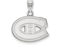 LogoArt Sterling Silver Montreal Canadiens Small Pendant Necklace