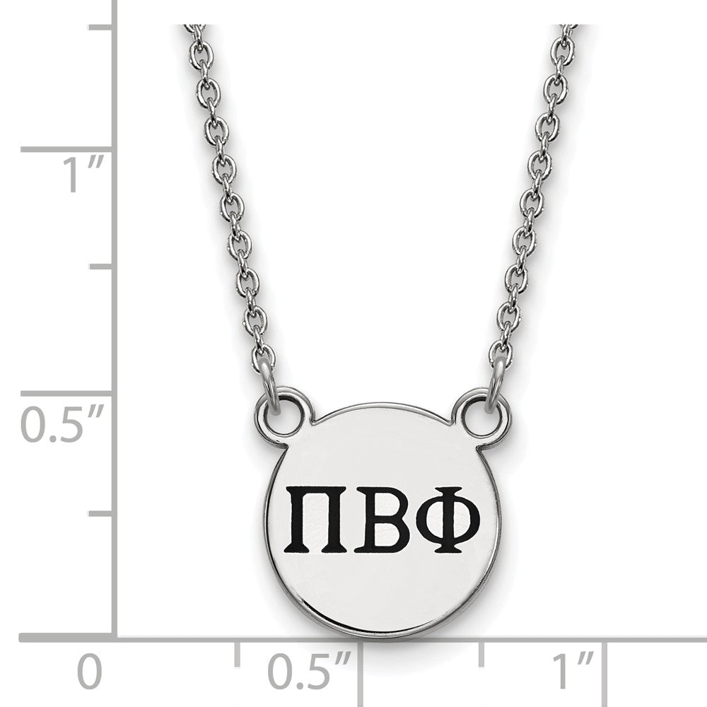 LogoArt Sterling Silver East Tennessee State Large Pendant Necklace