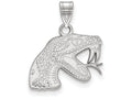 LogoArt Sterling Silver Florida Aandm University Small Pendant Necklace