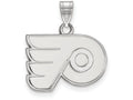 LogoArt Sterling Silver Philadelphia Flyers Small Pendant Necklace