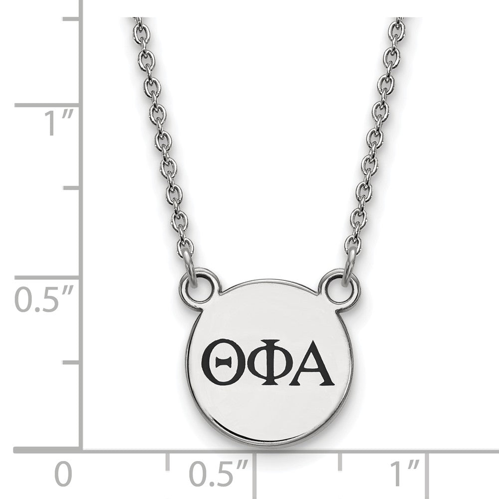 LogoArt Sterling Silver Winnipeg Jets Small Pendant Necklace