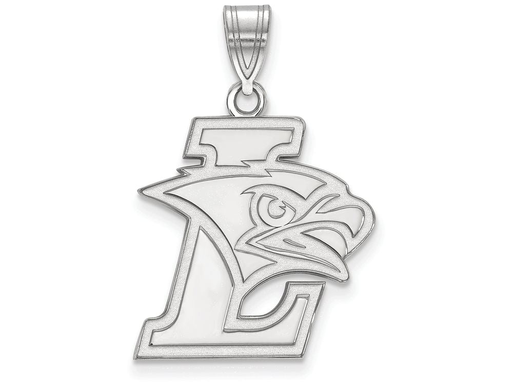 LogoArt Sterling Silver Lehigh University Large Pendant Necklace