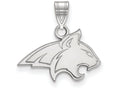 LogoArt Sterling Silver Montana State University Small Pendant Necklace
