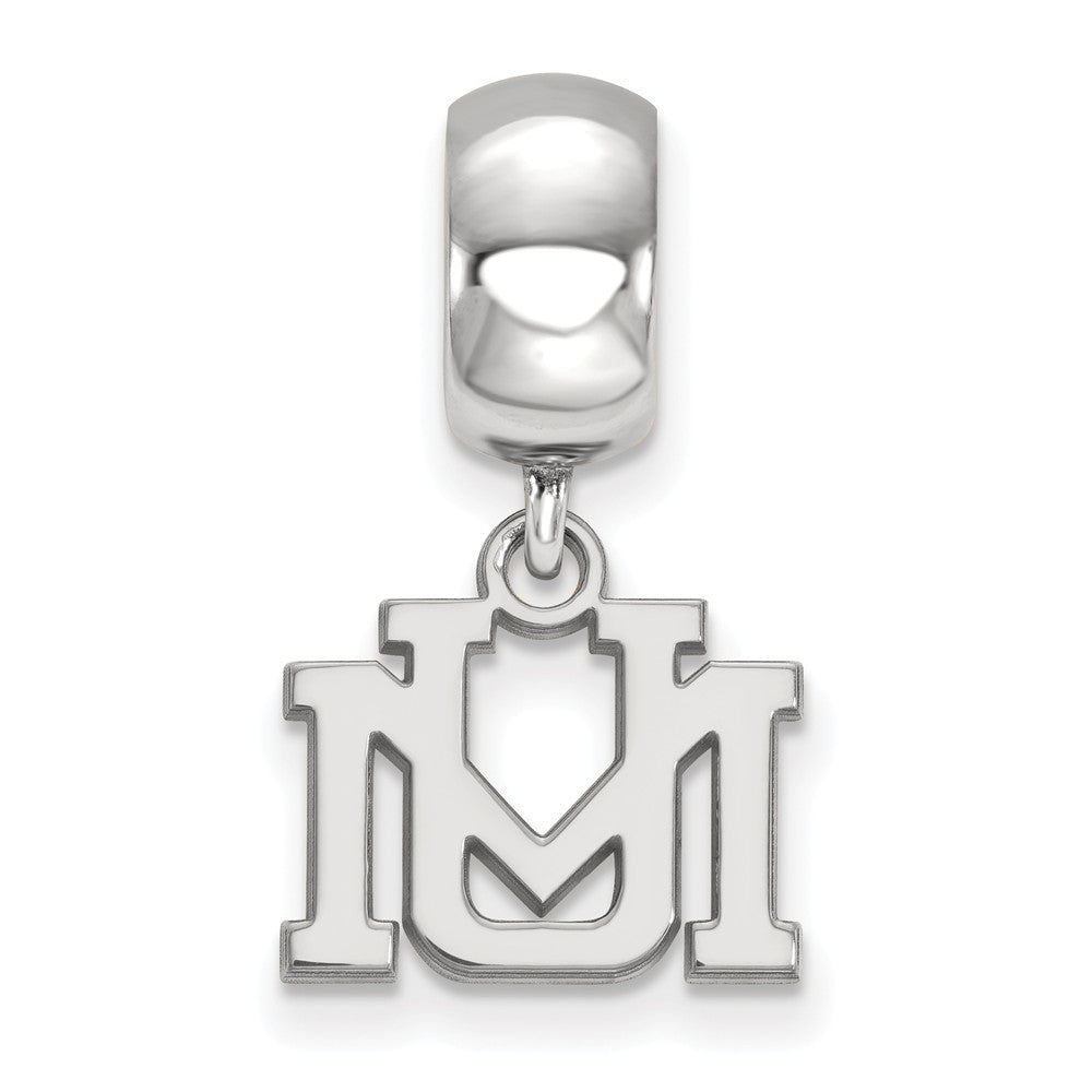 LogoArt Sterling Silver Mt Union College XL Pendant Necklace