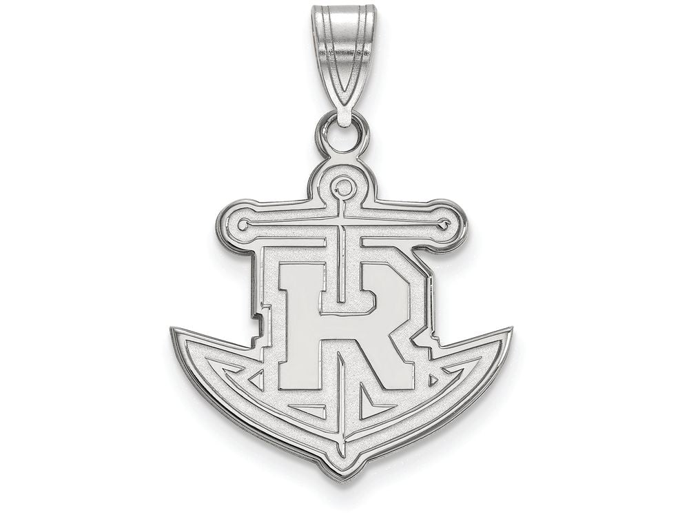 LogoArt Sterling Silver Rollins College Large Pendant Necklace
