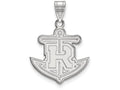 LogoArt Sterling Silver Rollins College Large Pendant Necklace