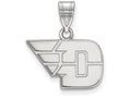 LogoArt Sterling Silver University Of Dayton Small Pendant Necklace