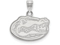 LogoArt Sterling Silver University Of Florida Small Pendant Necklace