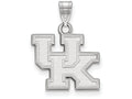 LogoArt Sterling Silver University Of Kentucky Small Pendant Necklace