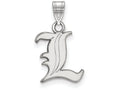 LogoArt Sterling Silver University Of Louisville Small Pendant Necklace