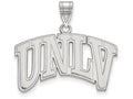 LogoArt Sterling Silver University Of Nevada Las Vegas Large Pendant Necklace