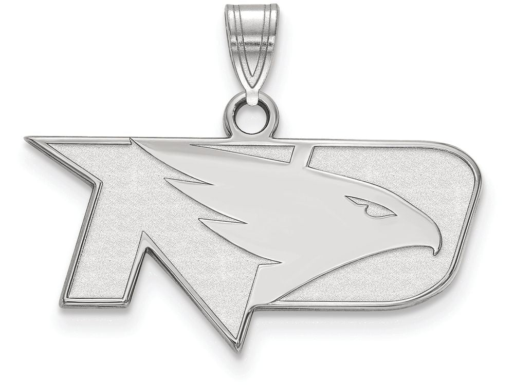 LogoArt Sterling Silver University Of North Dakota Small Pendant Necklace