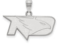 LogoArt Sterling Silver University Of North Dakota Small Pendant Necklace