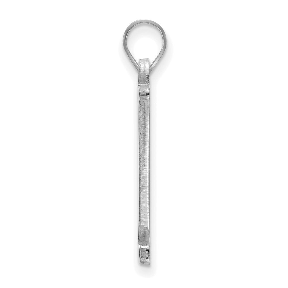 LogoArt Sterling Silver Vanderbilt University Large Pendant Necklace
