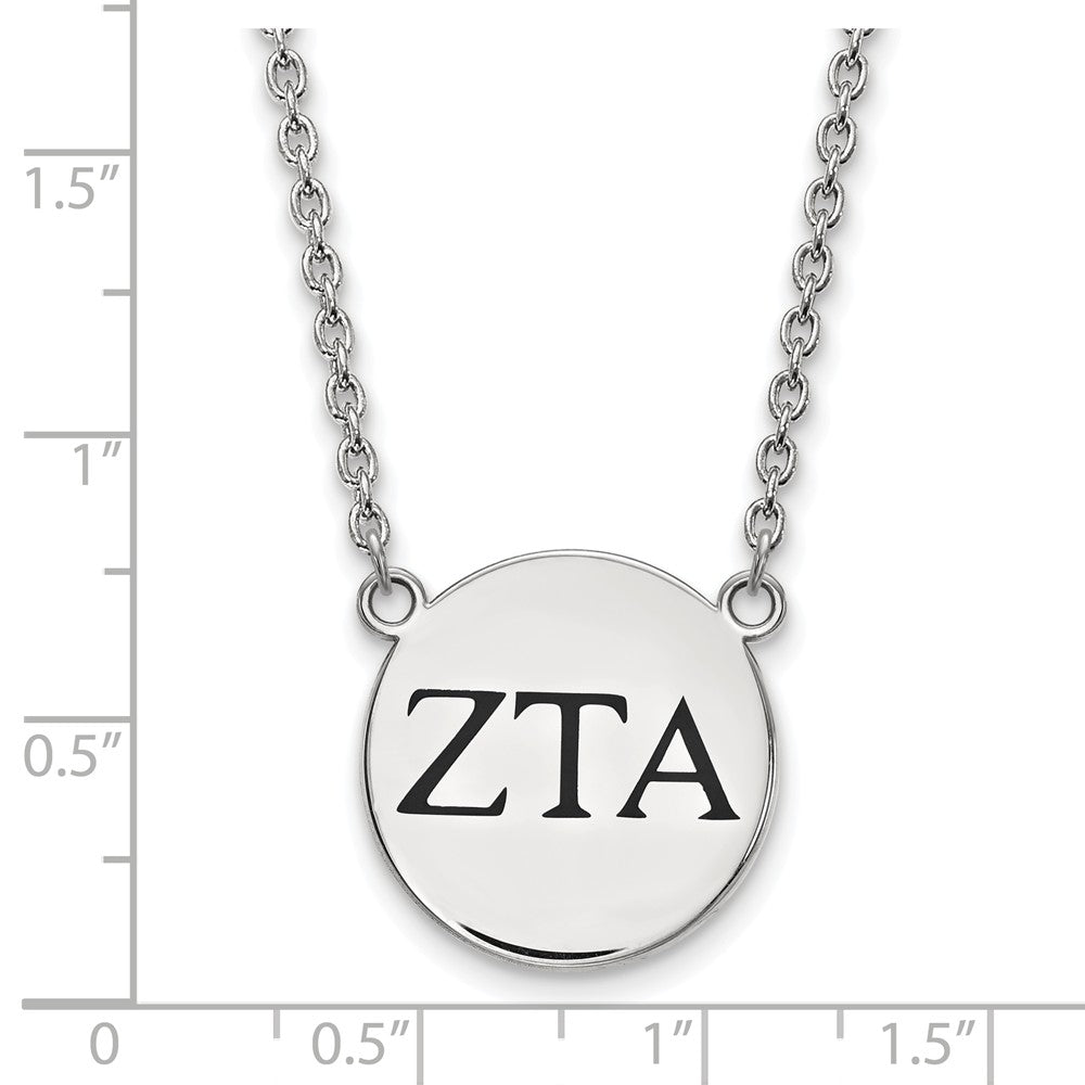 LogoArt Sterling Silver Boston Bruins Medium Pendant Necklace