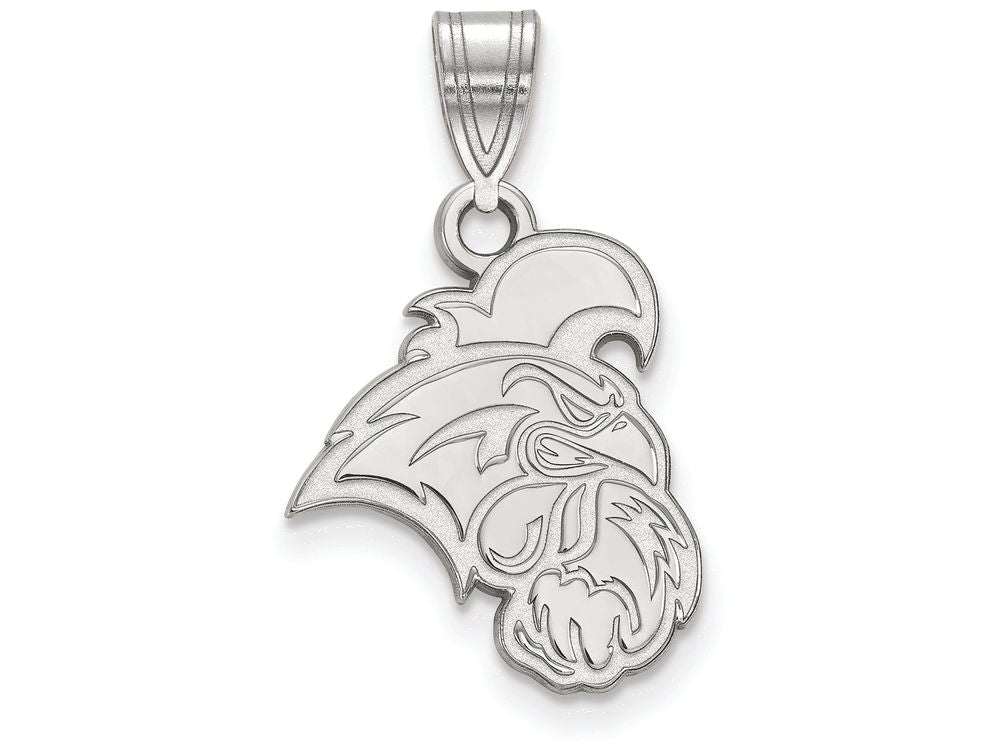 LogoArt Sterling Silver Coastal Carolina University Medium Pendant Necklace