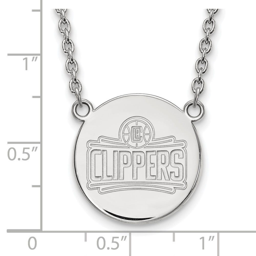 LogoArt Sterling Silver Eastern Kentucky University Medium Pendant Necklace