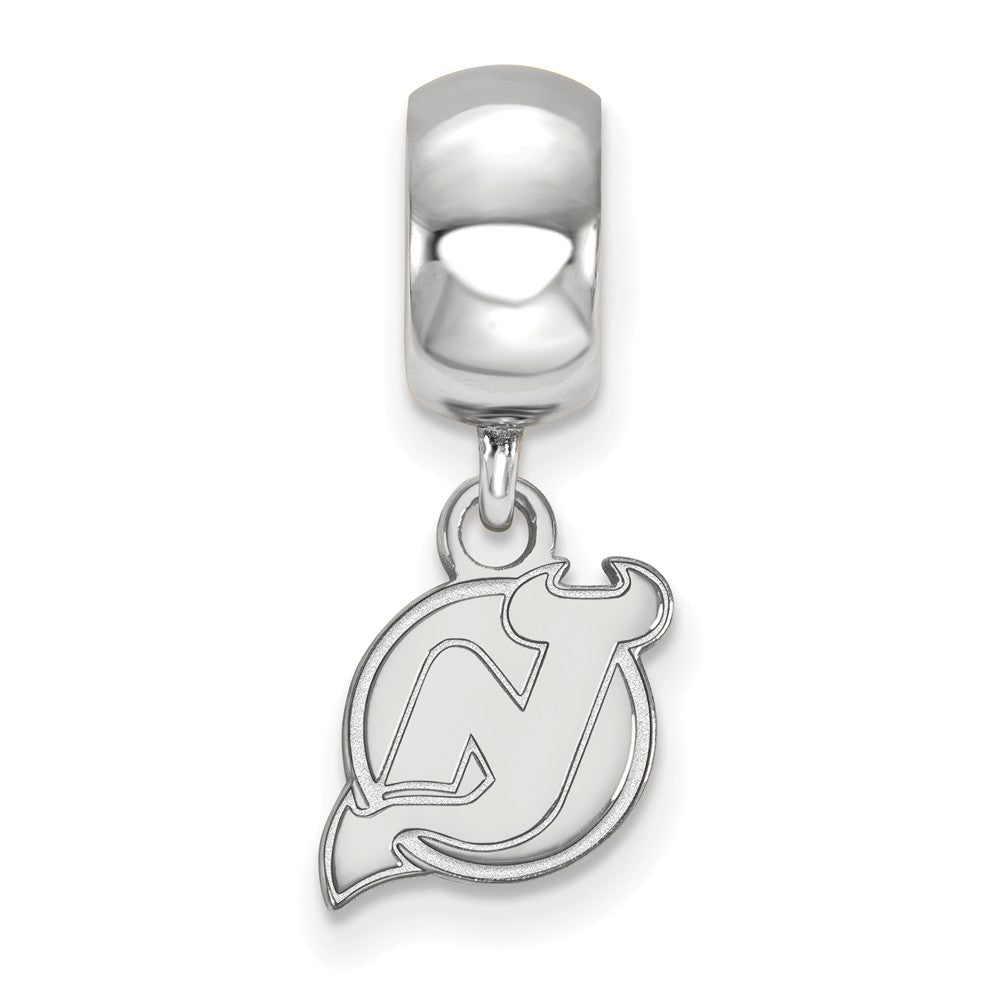 LogoArt Sterling Silver Calgary Flames Medium Pendant Necklace