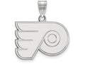 LogoArt Sterling Silver Philadelphia Flyers Medium Pendant Necklace