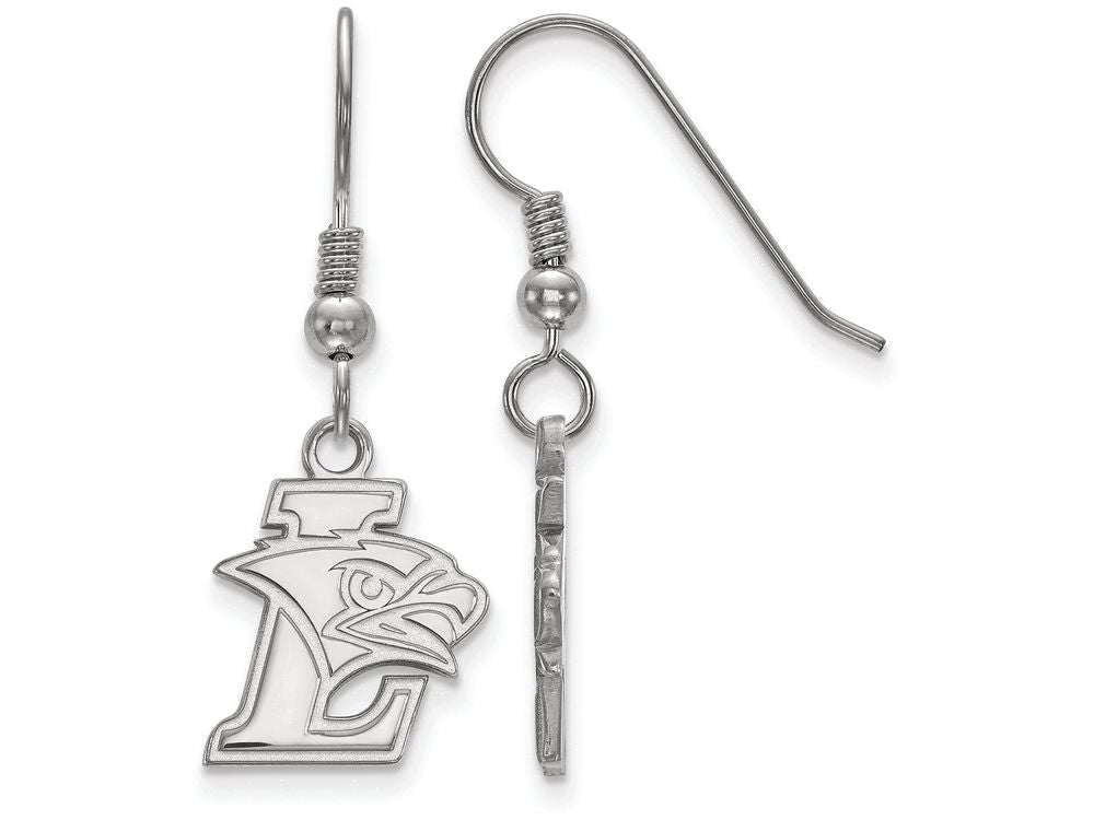 LogoArt Sterling Silver Lehigh University Small Dangle Earrings Wire