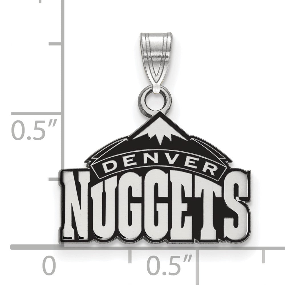 LogoArt Sterling Silver Missouri Western State University Xlarge Enamel Disc Pendant Necklace