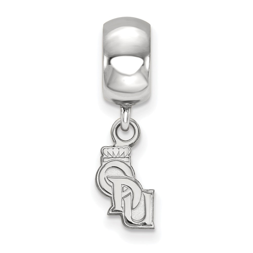 LogoArt Sterling Silver North Carolina Aandt Xlarge Enamel Disc Pendant Necklace