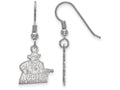 LogoArt Sterling Silver New Mexico State University Small Dangle Earrings Wire