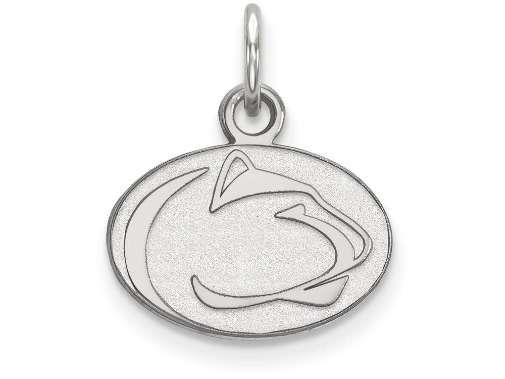 LogoArt Sterling Silver Penn State University Xs Pendant Necklace