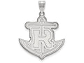 LogoArt Sterling Silver Rollins College XL Pendant Necklace