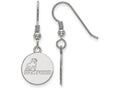 LogoArt Sterling Silver Samford University Small Dangle Earrings Wire