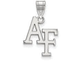 LogoArt Sterling Silver United States Air Force Academy Medium Pendant Necklace