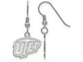 LogoArt Sterling Silver The University Of Texas At El Paso Small Dangle Earrings Wire