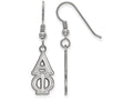 LogoArt Sterling Silver Alpha Phi Dangle Medium Earrings